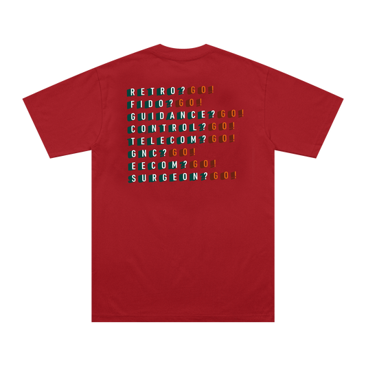The Race For Space Red T-Shirt