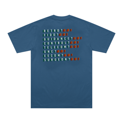 The Race For Space Blue T-Shirt