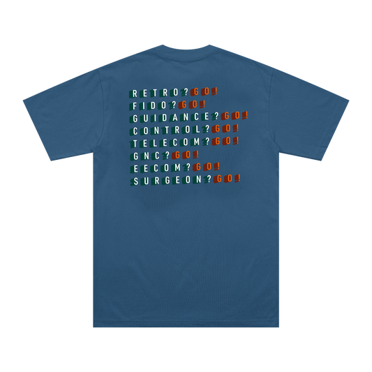 The Race For Space Blue T-Shirt