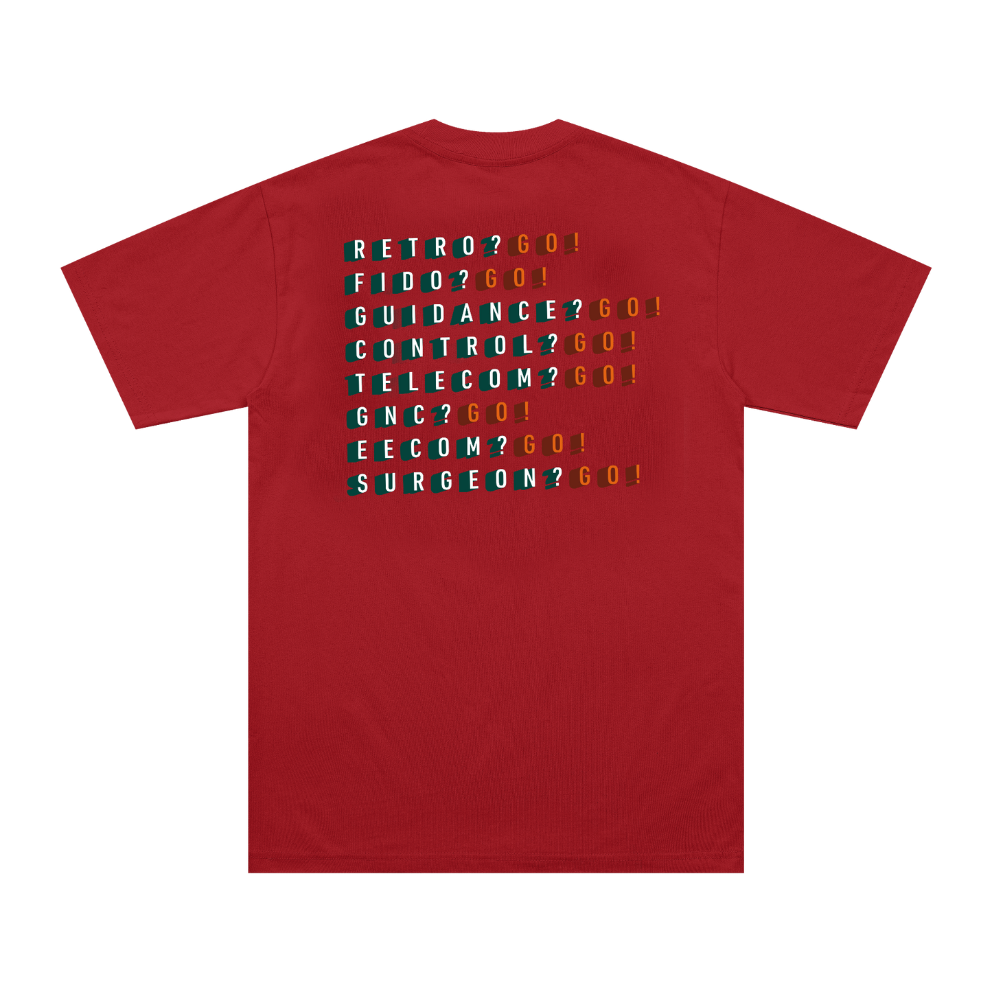 The Race For Space Red T-Shirt