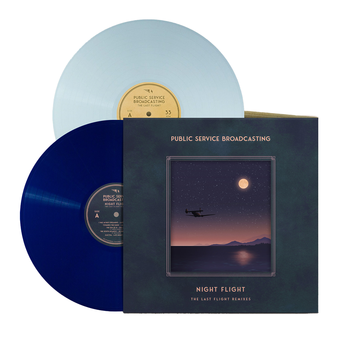 The Last Flight + Night Flight (US Edition): Limited Blue Vinyl 2LP