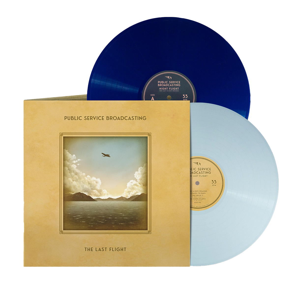 The Last Flight + Night Flight (US Edition): Limited Blue Vinyl 2LP