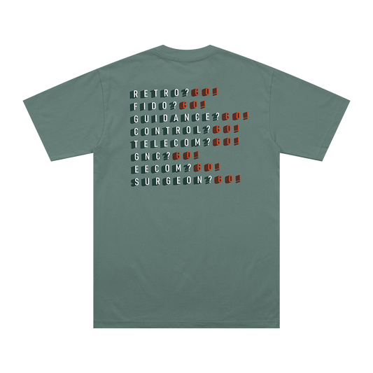 The Race For Space Green T-Shirt